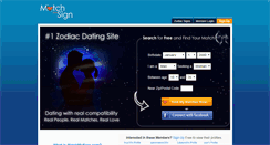 Desktop Screenshot of matchmysign.com